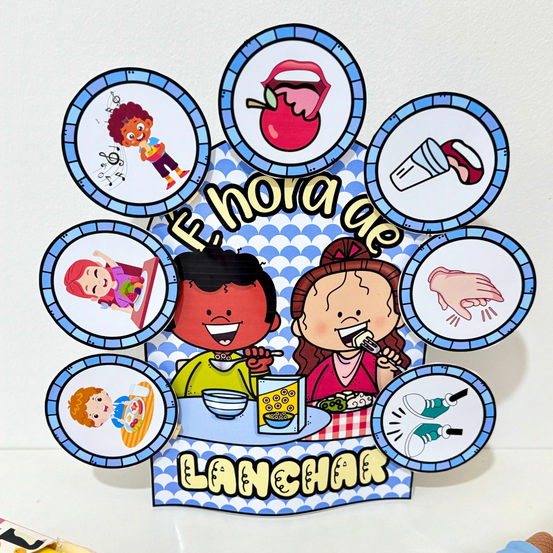 Luva Musical “É Hora de Lanchar ”