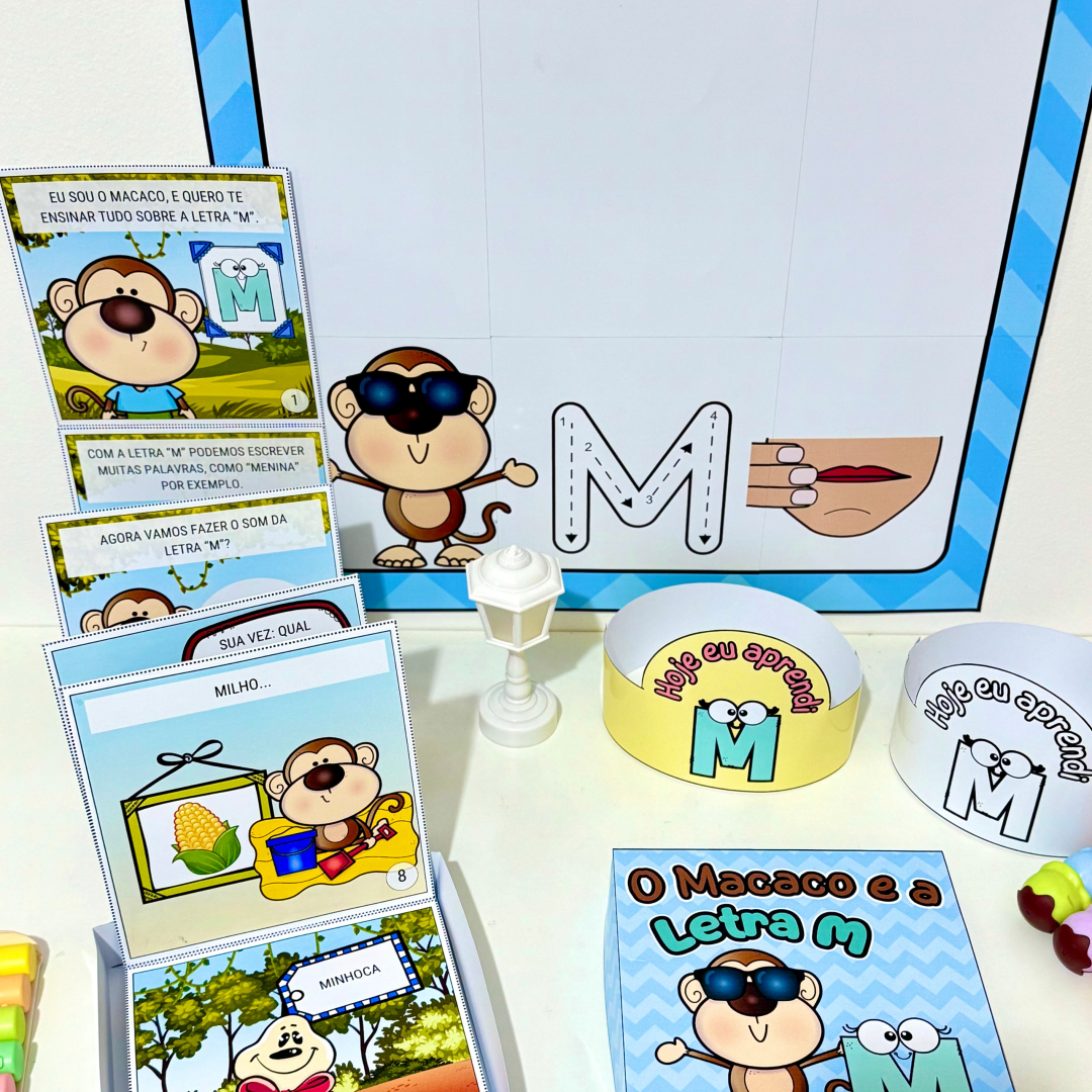 História e Cartaz Letra M