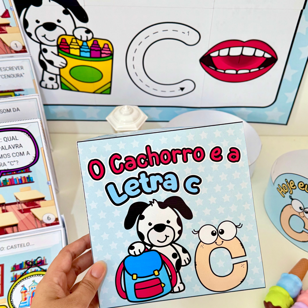 História e Cartaz Letra C