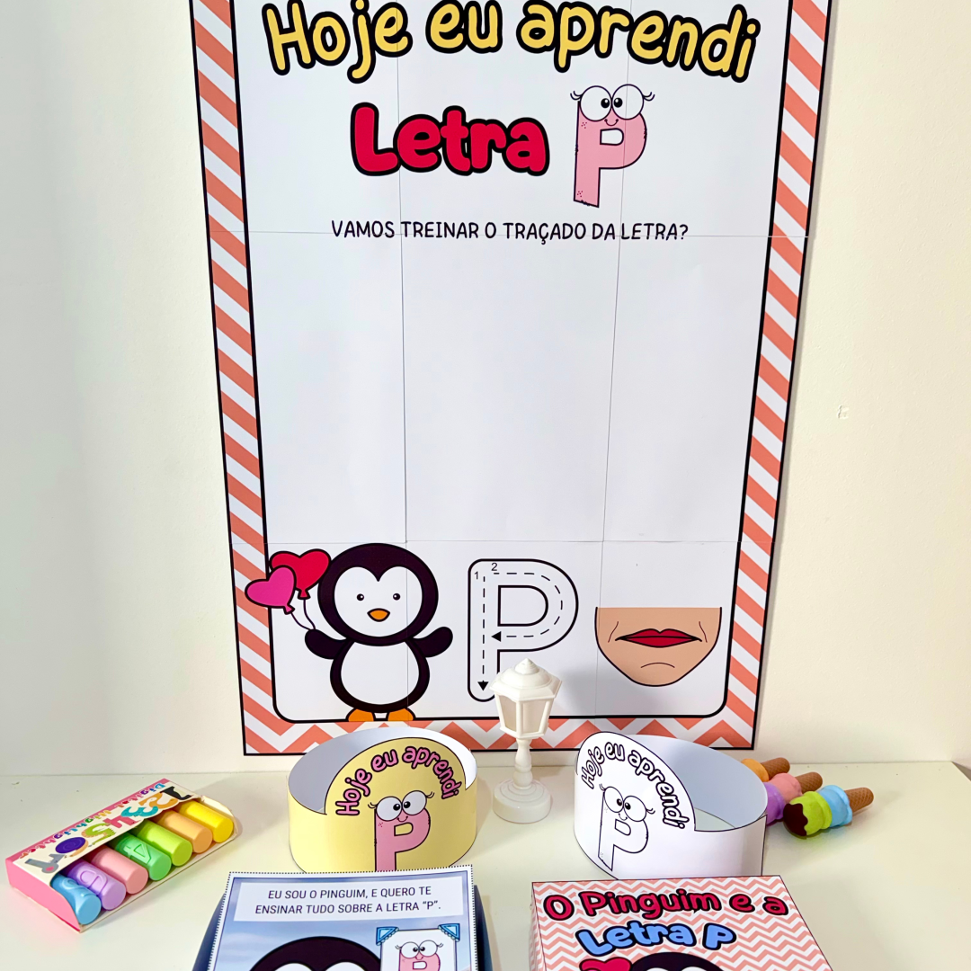História e Cartaz Letra P
