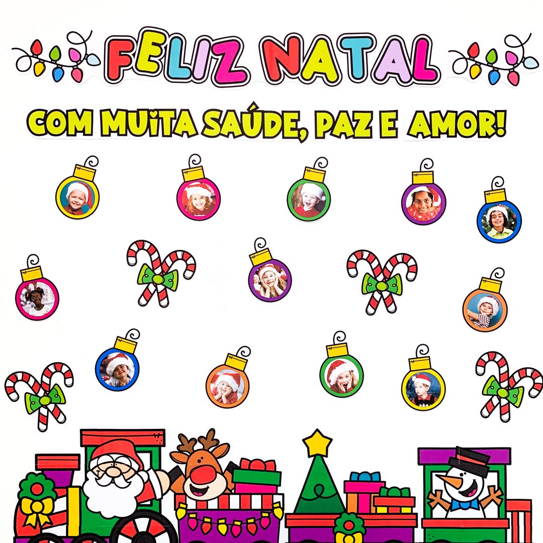 Painel Natal com Foto
