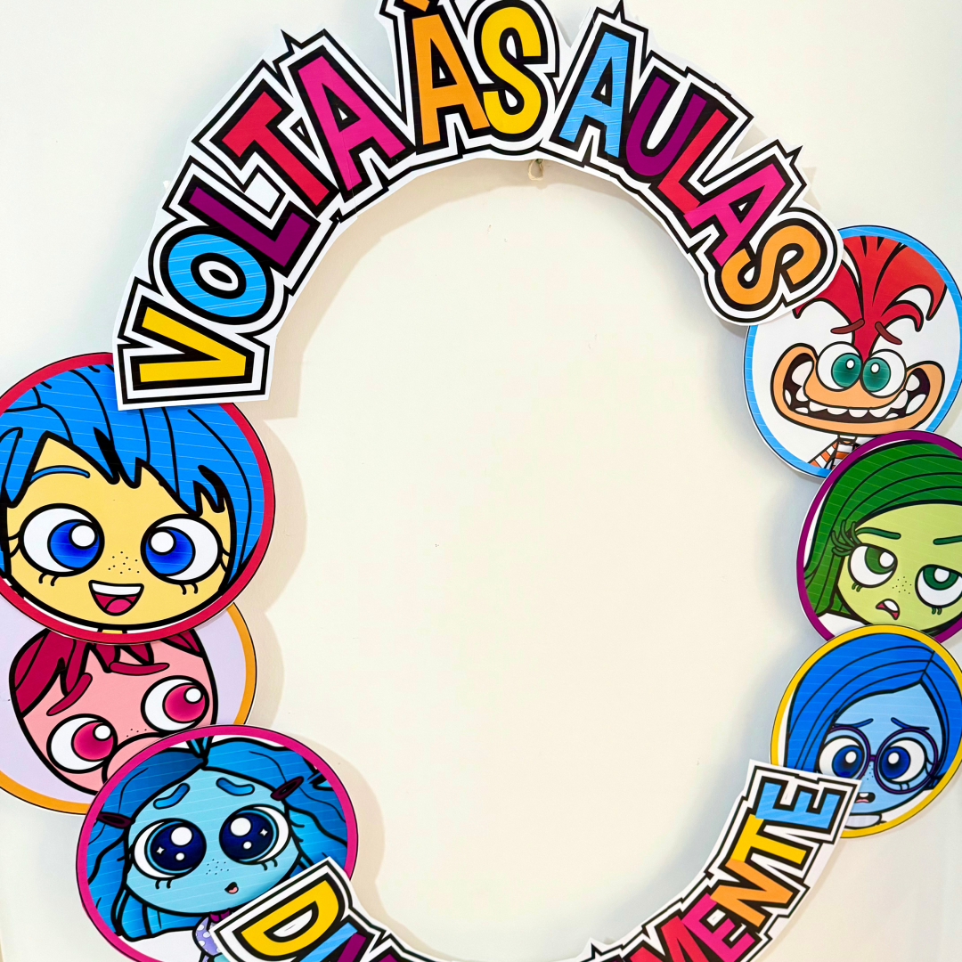 Decoração Bambolê Volta ás Aulas Divertidamente