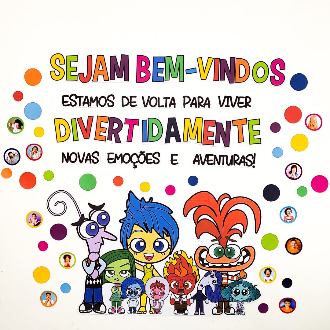 Painel Volta as Aulas Divertidamente