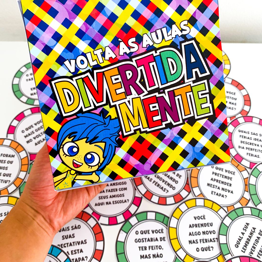 Dinâmica Volta às Aulas Divertidamente