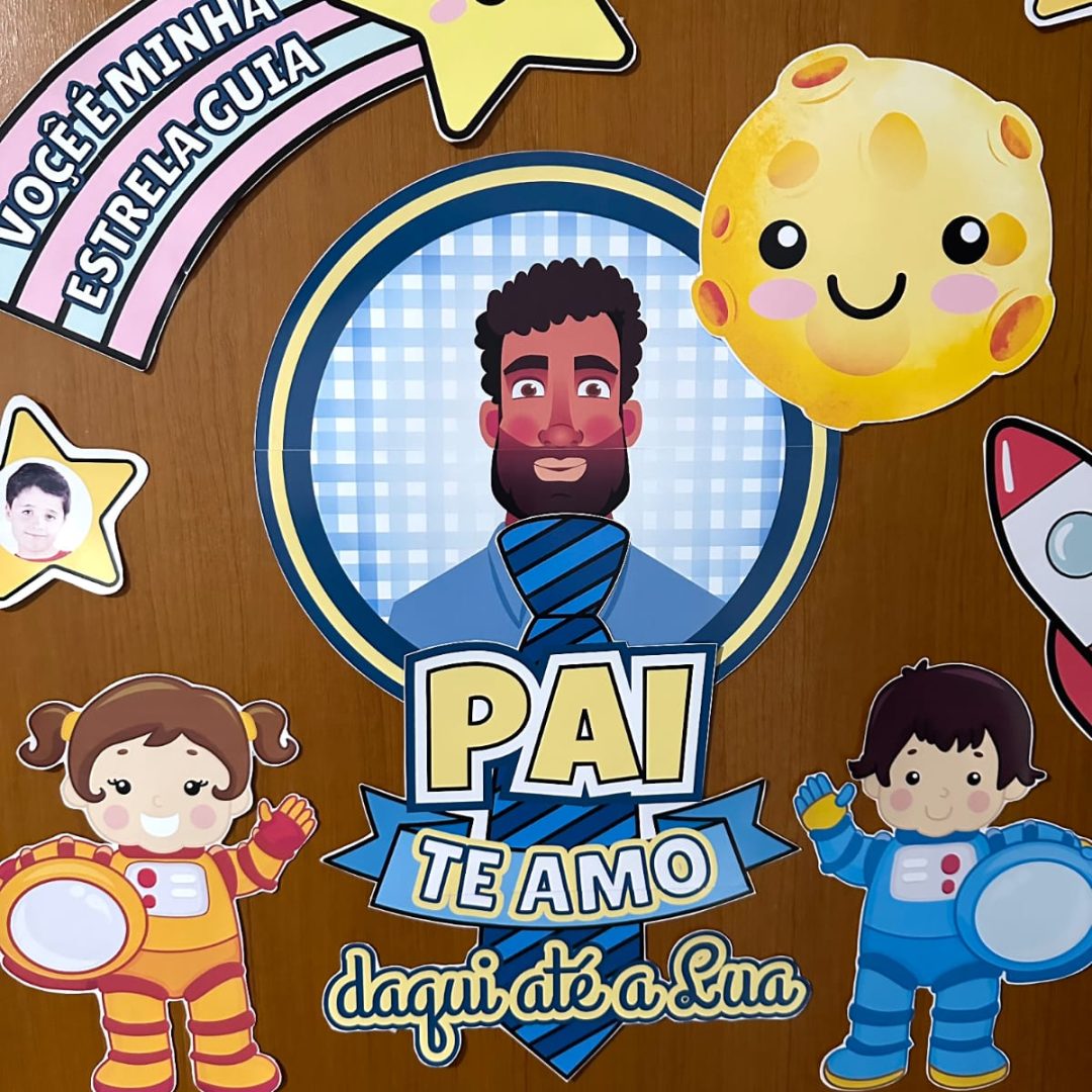 Painel dia dos Pais Estrelas