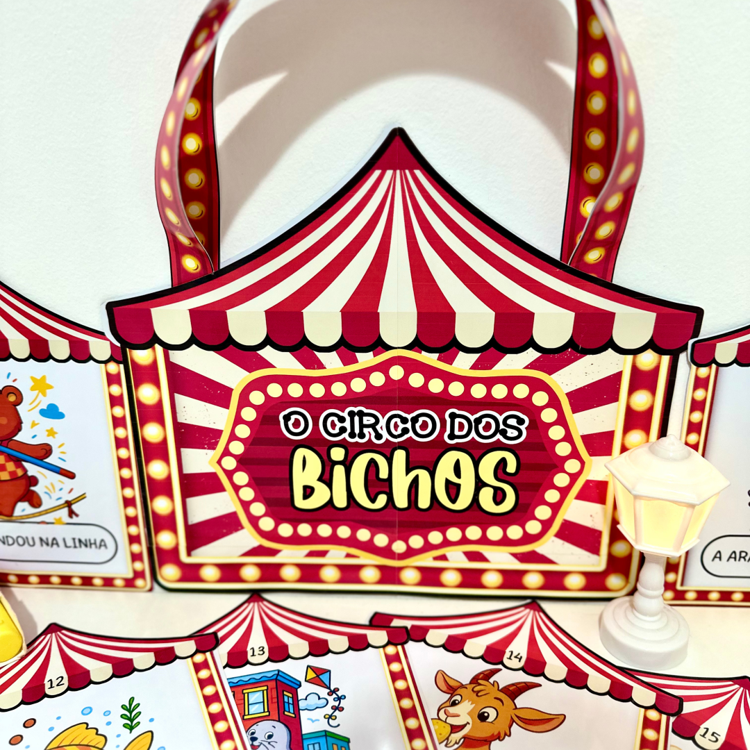 História Rimada na Sacola – O Circo dos Bichos