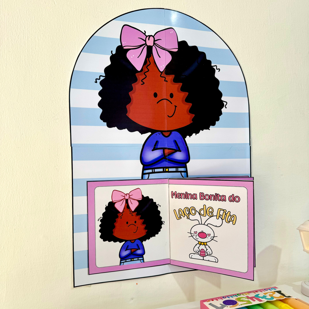 História Menina Bonita do Laço de Fita