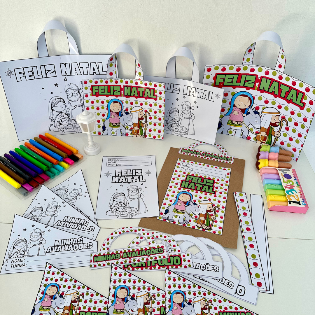 Kit Capas Natal Cristão