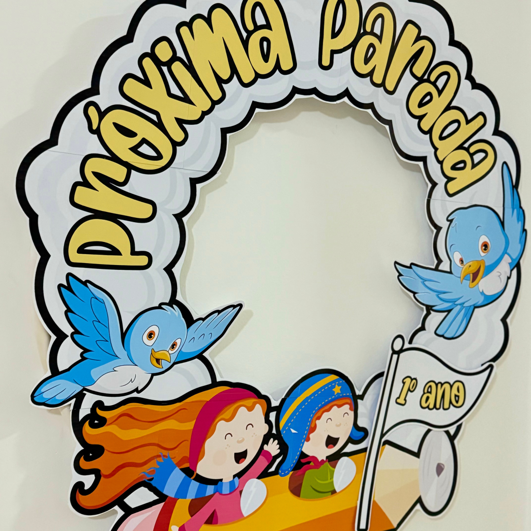 Moldura Bambolê Próxima Parada