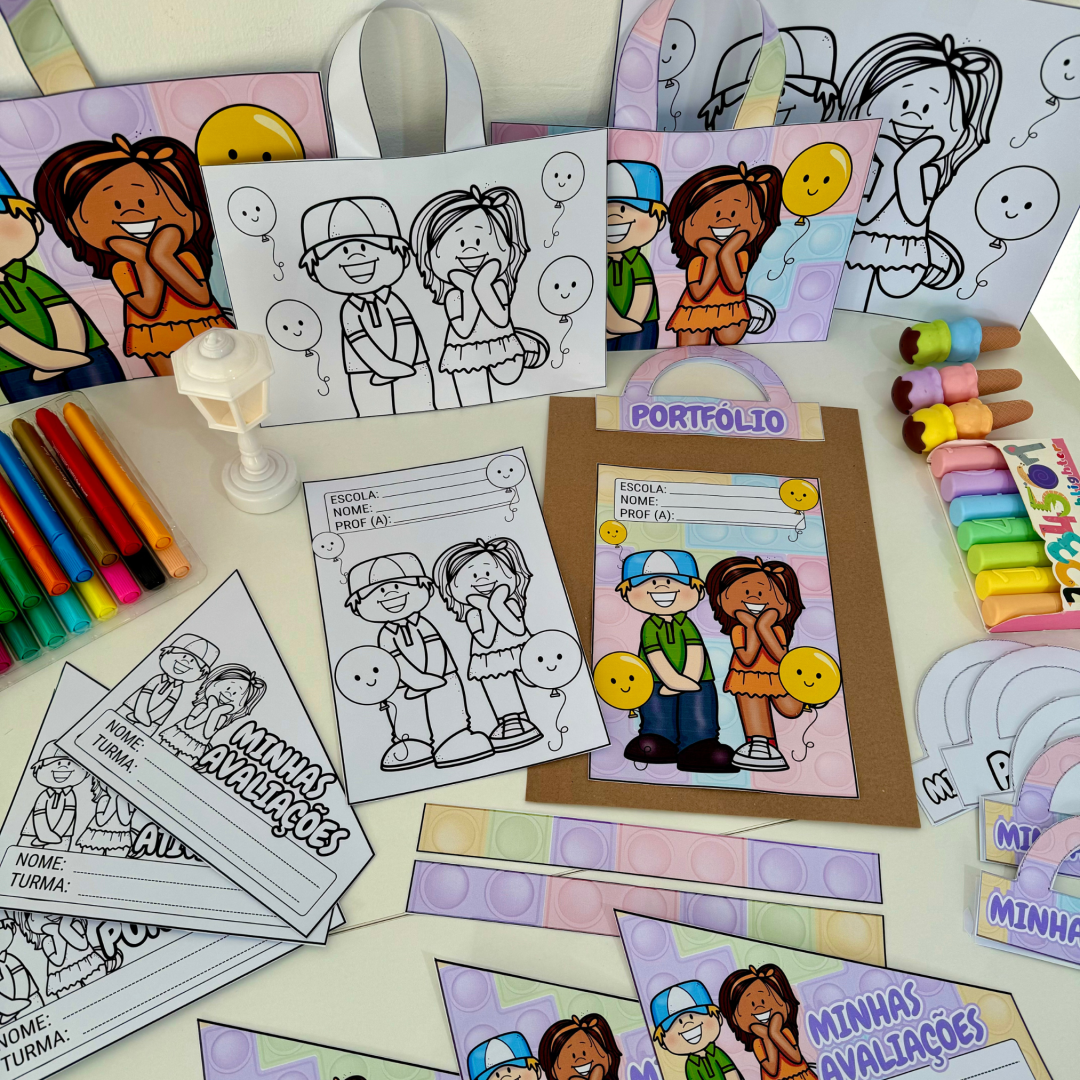 Kit Capas Tema Festa